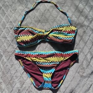 Bandeau Bikini Set